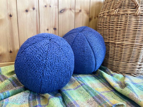 Coussin boule de neige
